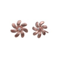 Tiare Diamond Earrings Pink Gold