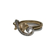 Denny Wong Dolphin Wrap Ring