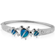 Turtle Blue Opal Bracelet