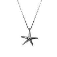 Starfish Smooth White Gold Pendant