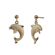 Denny Wong Dolphin Earrings