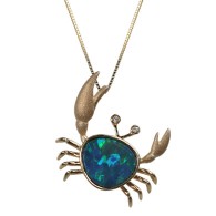 Denny Wong Sand Crab with Opal