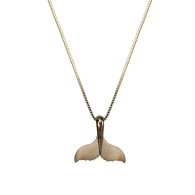 Denny Wong Whale Tail Gold Pendant