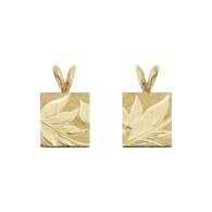 Pairing Maile Leaf Gold Pendant