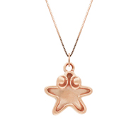Starfish Patrick Pink Gold Charm