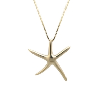 Starfish Gold Pendant