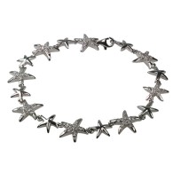 Starfish Silver Bracelet