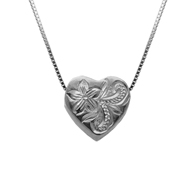 Kelani Heart Silver Pendant