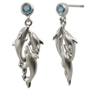 Artistica Dolphin Family Earrings